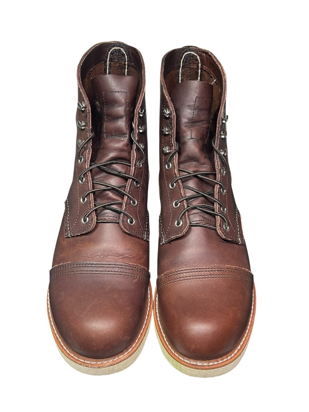 Red Wing Heritage 8088 Iron Ranger Traction Tred Amber Harness Leather 11.5 D